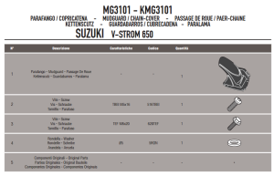 Givi MG3101 Suzuki DL 650 V-Strom Zincir Muhafaza Çamurluk