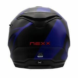 Nexx Y.100 Kask B-Side Mat Siyah Navy Mavi