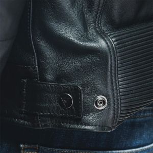Dainese Zaurax Leather Ceket Siyah