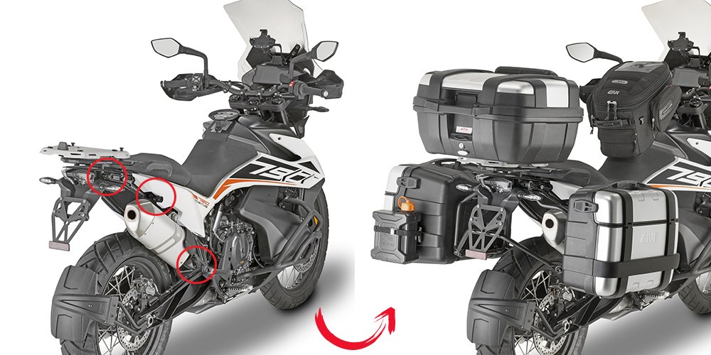 Givi PLOR7710MK Ktm 790 Adventure Yan Çanta Demiri