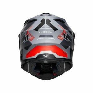 Nexx X.Wed 2 Kask Wild Country Mat Gri Kırmızı