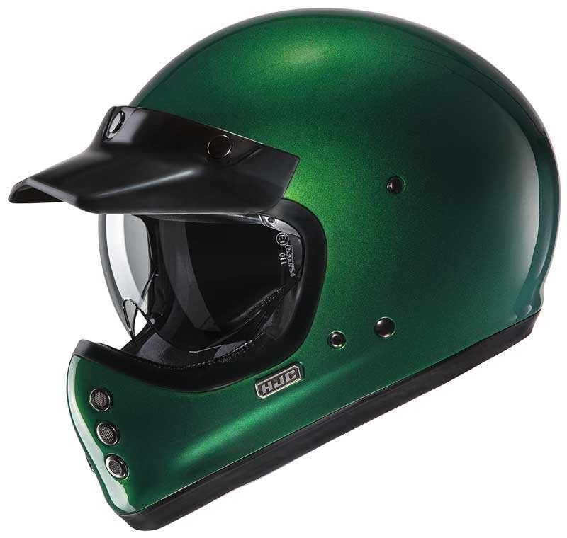 HJC V60 Kask Koyu Yeşil