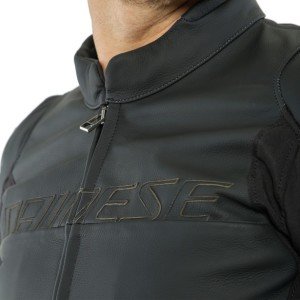 Dainese Agile Deri Mont Siyah