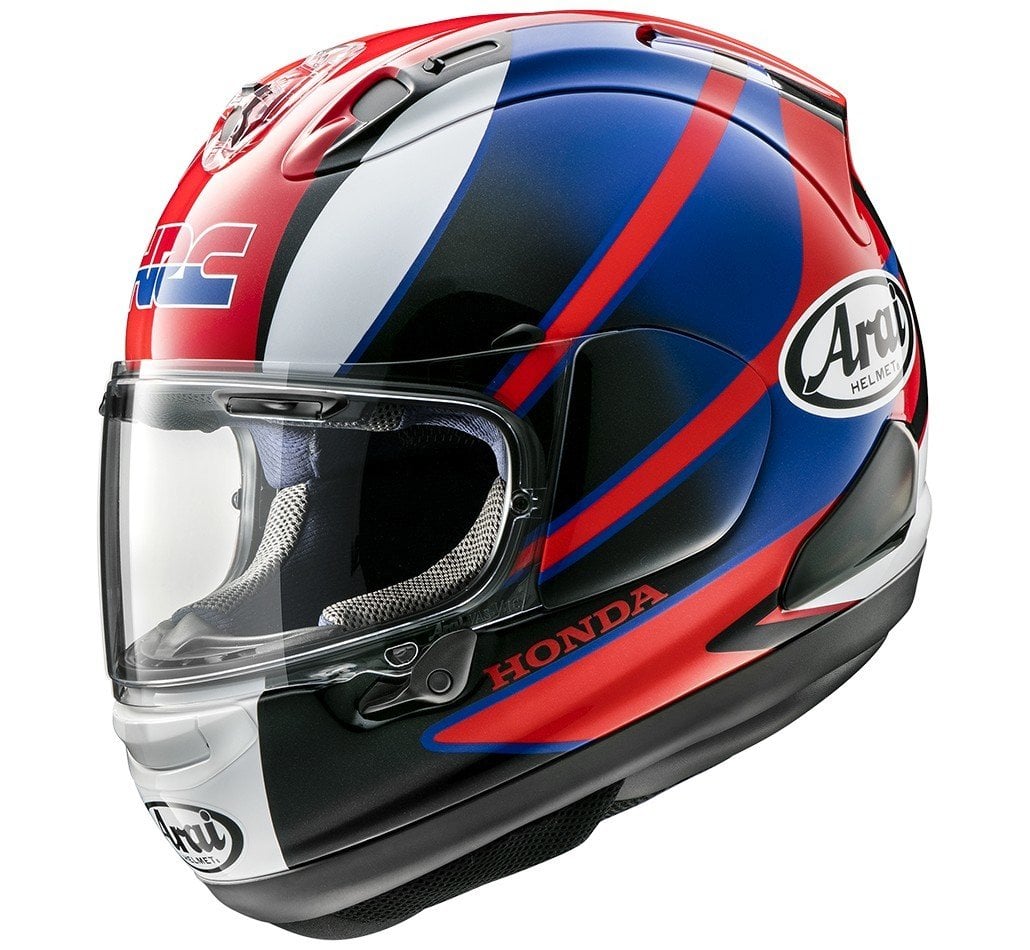 Arai RX-7V Kask Honda CBR Red