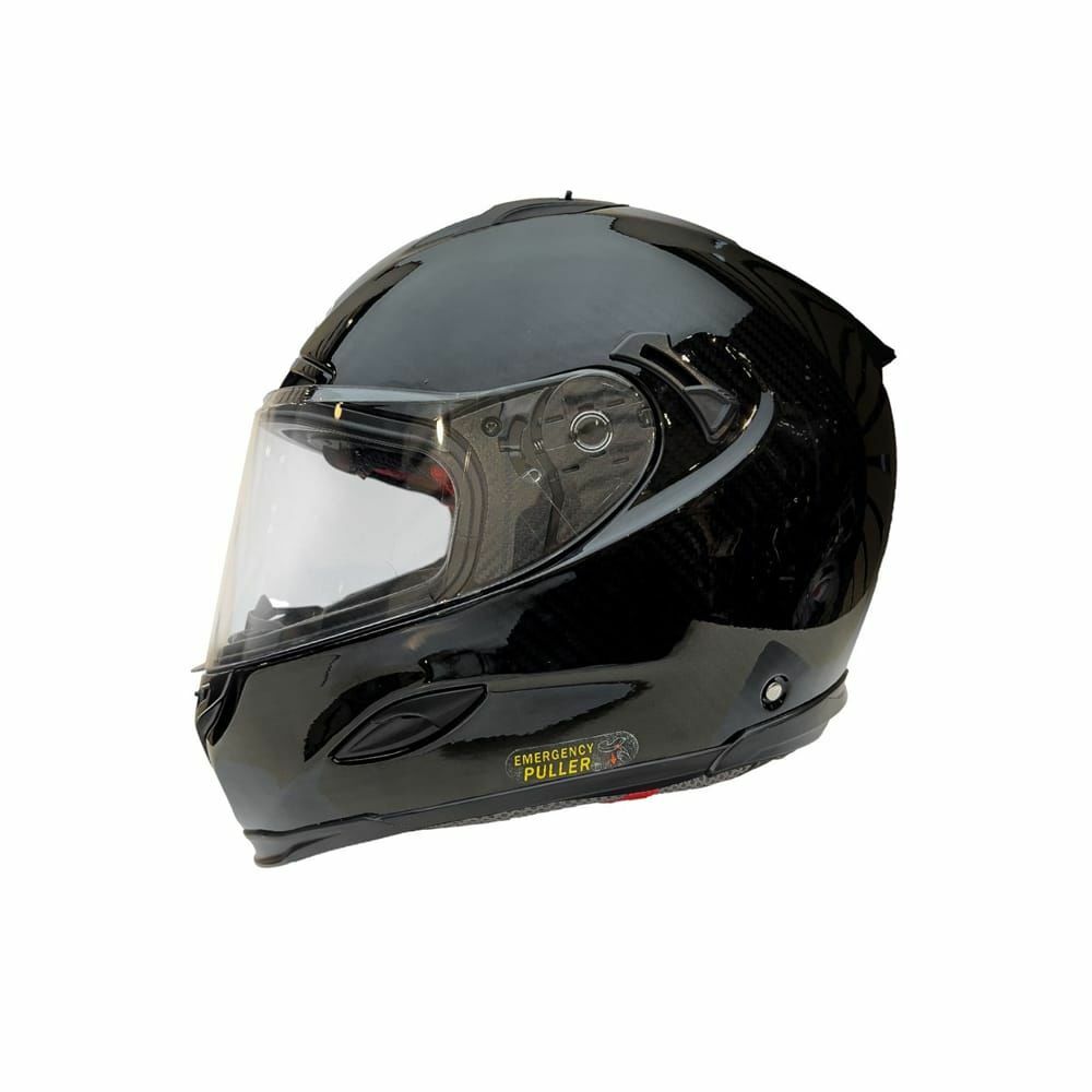 Zeus ZS-1800B Kask Glossy Carbon