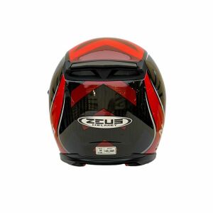 Zeus Kask ZS-1800B Gloss Carbon Kırmızı