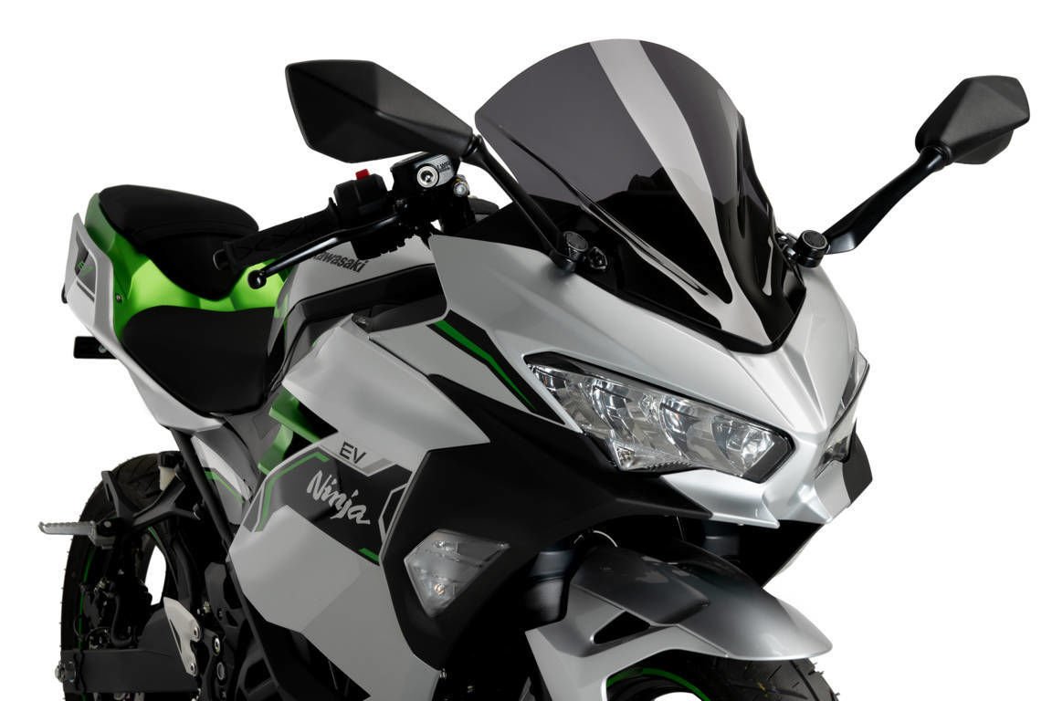 Puig 9976F Kawasaki Ninja 400 Ön Siperlik Dark Smoke