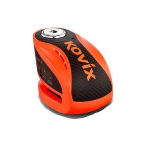 Kovix KNX10-FO Alarmlı Disk Kilidi Turuncu