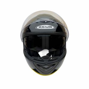 Zeus Kask ZS-3050 Siyah BE6 Sarı