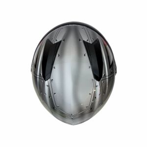 Zeus ZS-811A Kask Gümüş Siyah