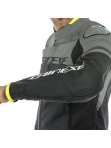 Dainese Agile Deri Mont Siyah Sarı