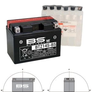 BS Battery BTZ14S-BS Motosiklet Aküsü