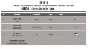 Givi RP1110 Honda VFR 1200X Crosstourer Karter Koruma