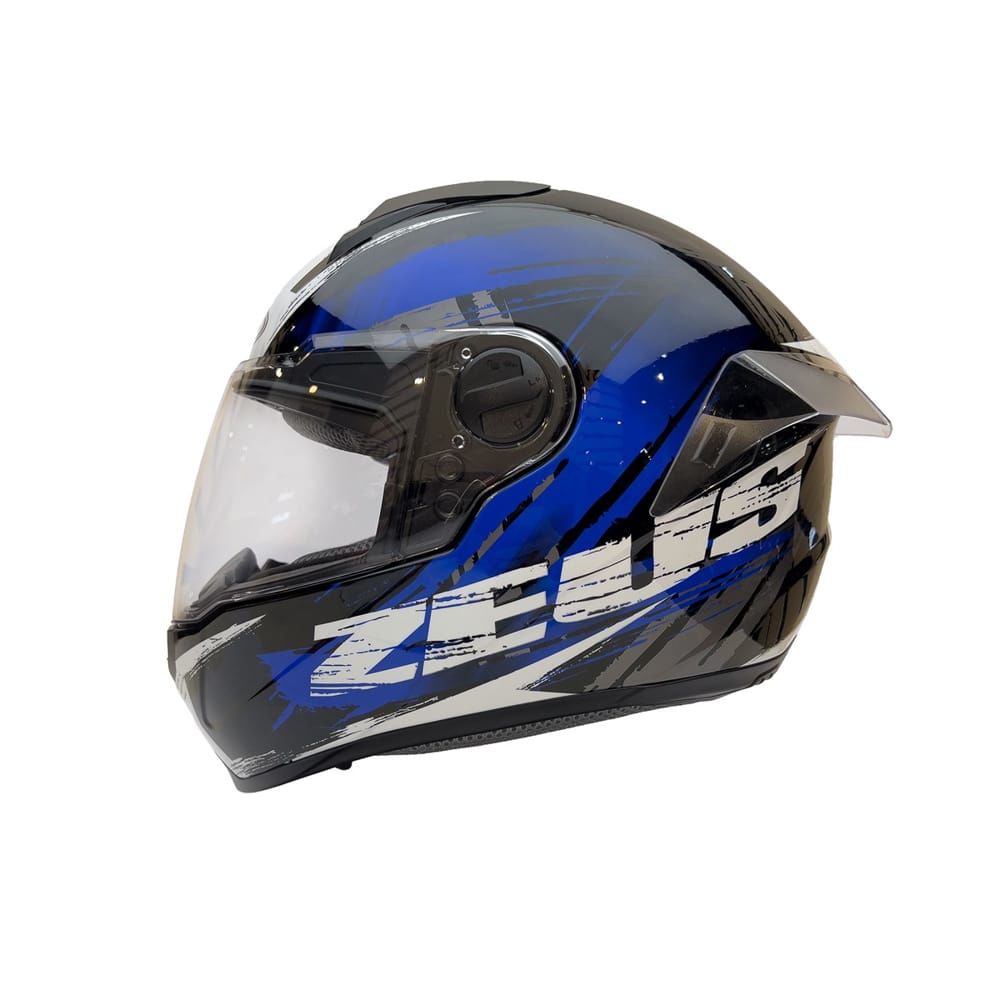 Zeus ZS-811A Kask Siyah AL8 Mavi
