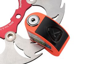 Kovix KD6-FO Alarmlı Disk Kilidi Turuncu