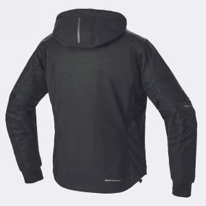 Spidi Hoodie Armor H2Out Mont Siyah