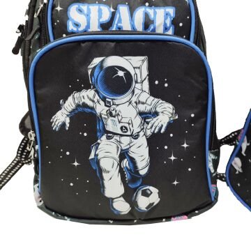 Astronot Baskılı Erkek Çocuk Okul Sırt Çantası
