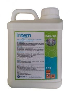 Alkali Dezenfektan - İntem PAK-20 Plus - 5 L