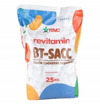 Reva Revitamin BT-Sacc 25 kg Vitamin + Mineral + Maya + Toksin Bağ. + Soda
