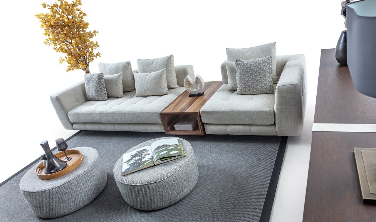 Etna Modern Koltuk Takımı - Krem