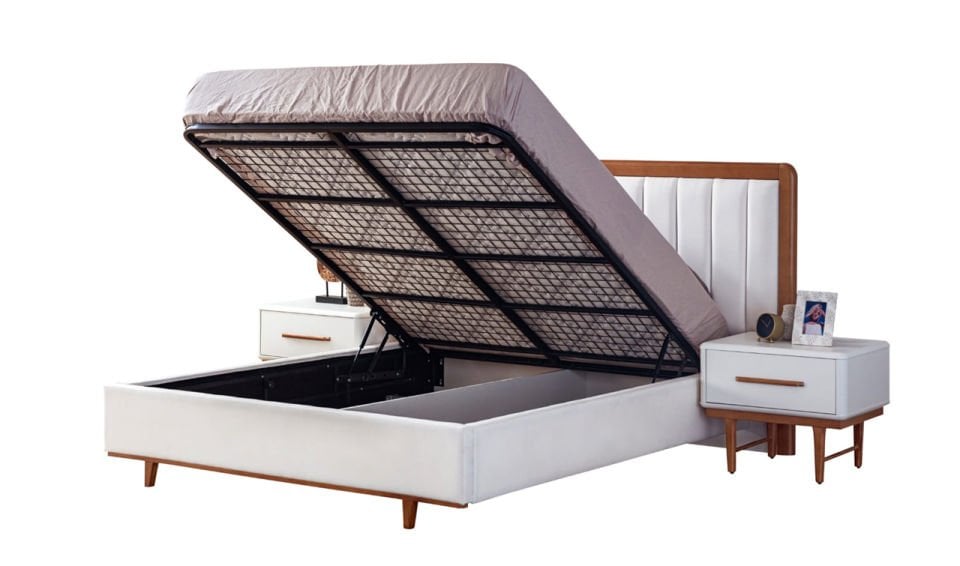 Pier Modern Yatak Odası Takımı - Lake Boyalı & Bazalı