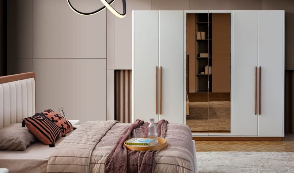 Pier Modern Yatak Odası Takımı - Lake Boyalı & Bazalı