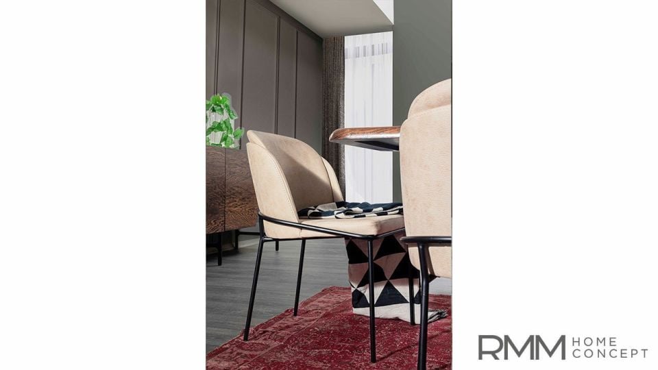 Pier Modern Yemek Odası Takımı - Lake boyalı Konsol