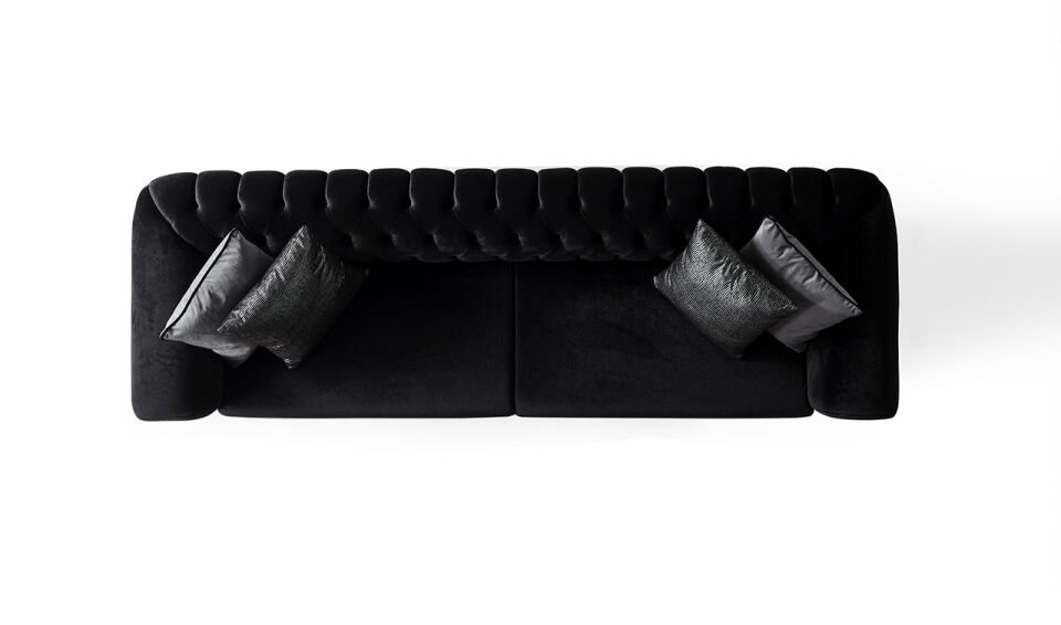 Nish Black Chester Koltuk Takımı