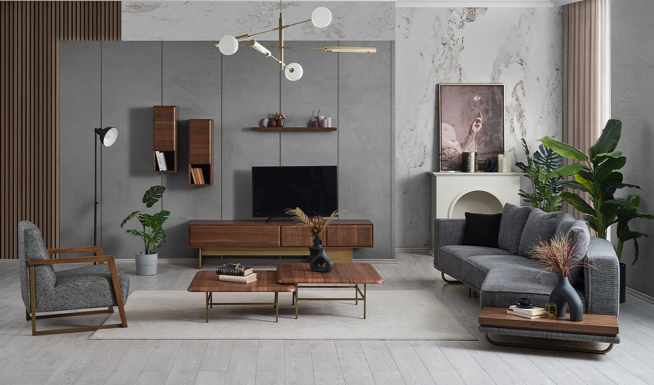 Solid Koltuk Takım Modern