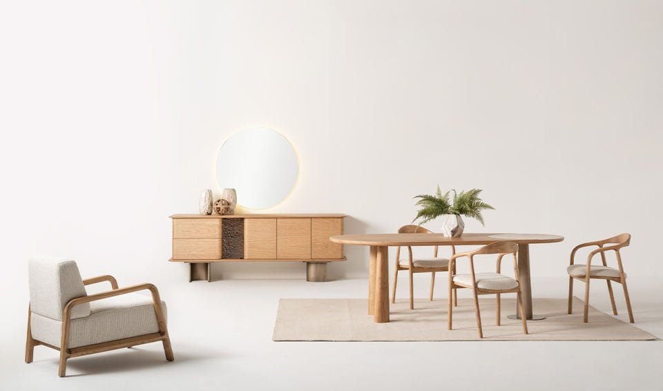 Natura Yemek Odası Takımı