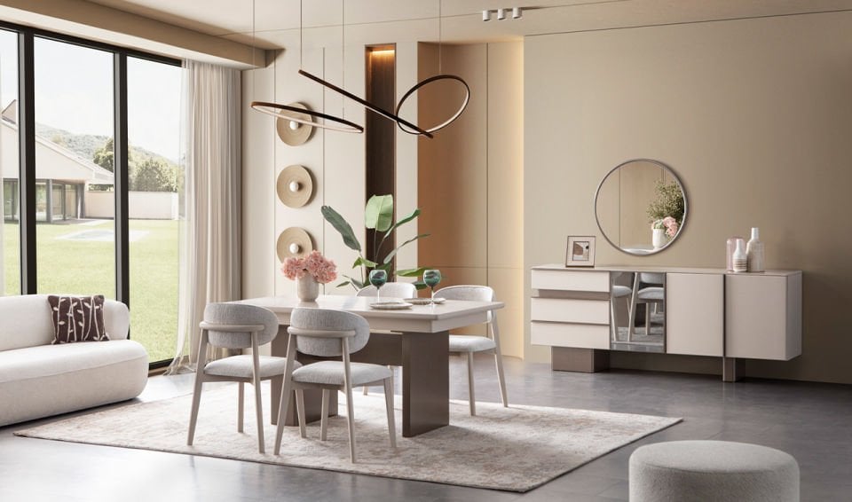 Zen Yemek Odası Takımı