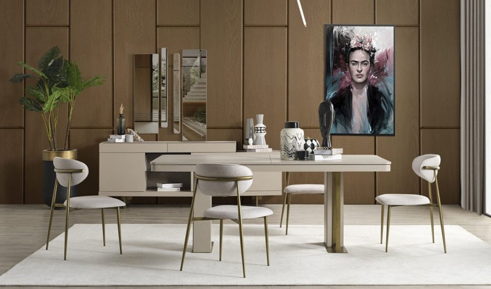 Frida Yemek Odası Takımı
