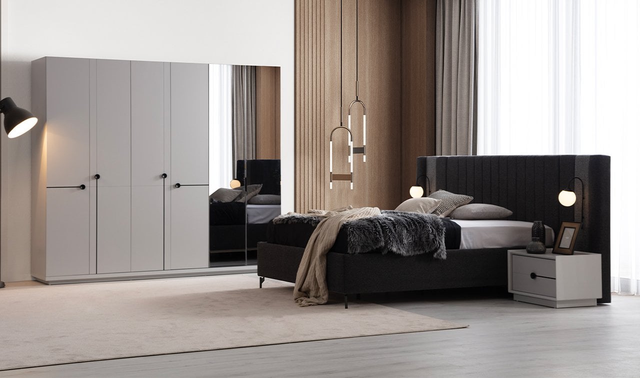 Olivia Modern Yatak Odası Takımı | Bazalı