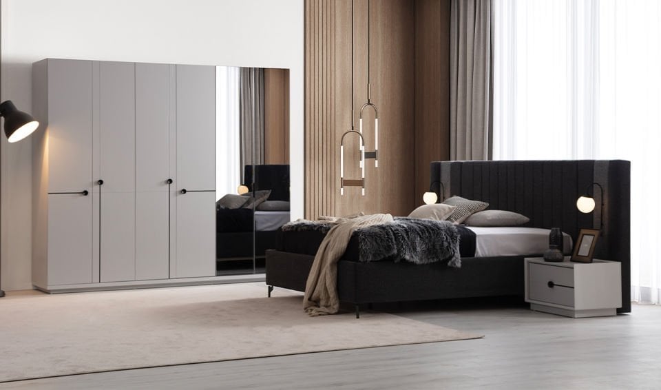 Olivia Modern Yatak Odası Takımı | Bazalı
