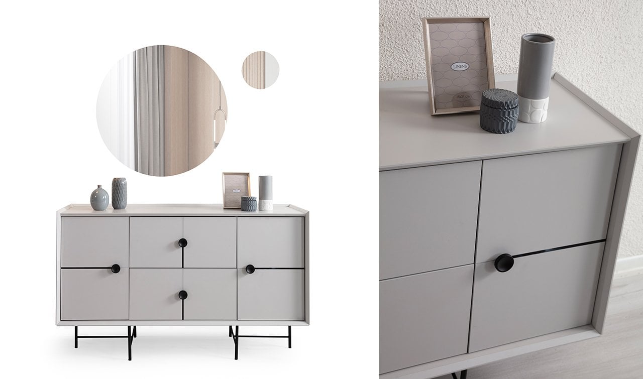 Olivia Modern Yatak Odası Takımı | Bazalı