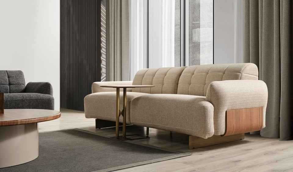 Walnut Modern Koltuk Takımı