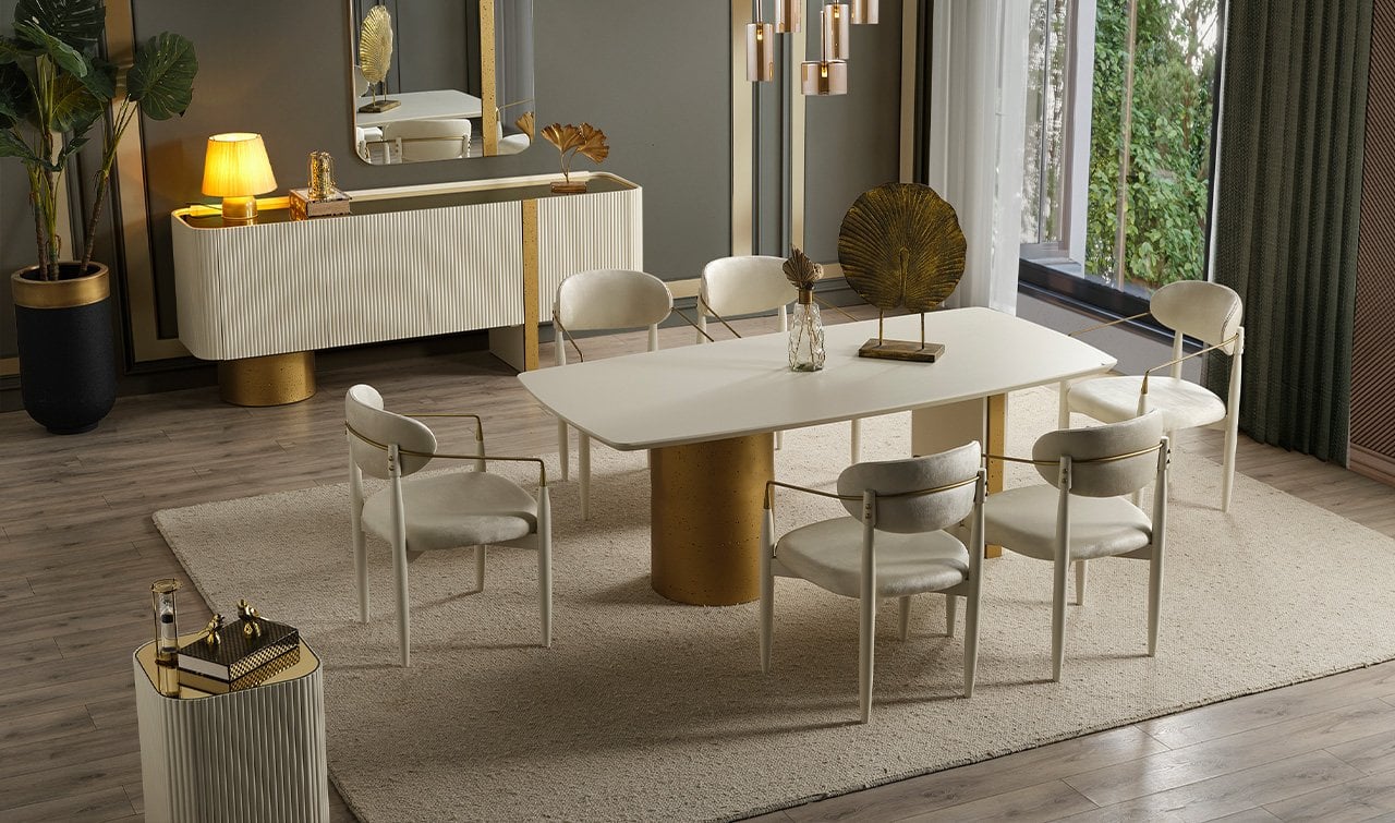 Topkapı Luxury Yemek Odası Takımı