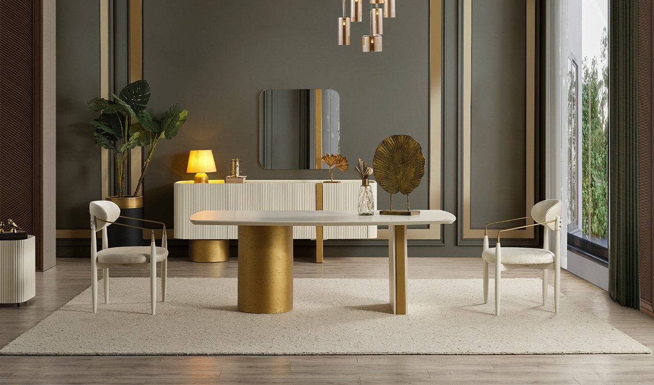 Topkapı Luxury Yemek Odası Takımı