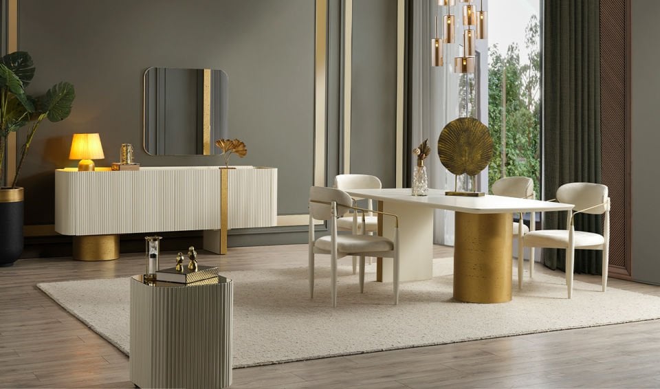 Topkapı Luxury Yemek Odası Takımı