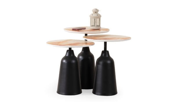 Peach Black Zigon Sehpa