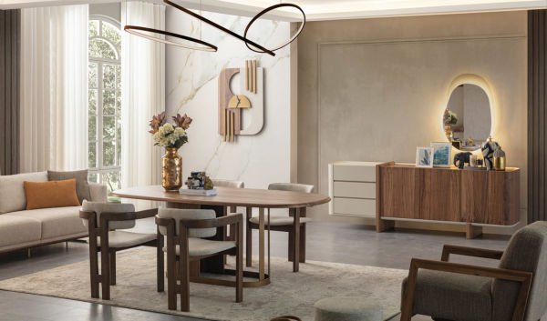 Soho Ahşap Yemek Odası Takımı - Modern Yemek Odası Modelleri