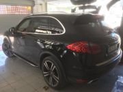 Porche cayenne yan basamak marşbiyel koruma 2011+