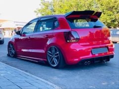 Vw polo 6r bagaj üstü spoiler oettinger pianoblack 2010+