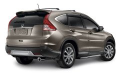 Honda crv uyumlu cam rüzgarlığı krom 2013+