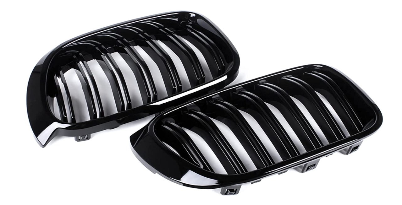 Bmw x3 f25 böbrek ön panjur ızgara pianoblack mx3 2014+