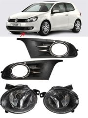 Vw golf 6 sis lambası sis farı çerçeveli oem 2009 / 2013