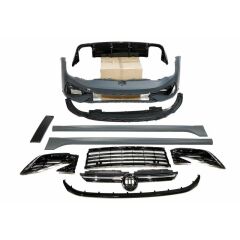 Vw golf 8 r body kit tampon ve panjur seti 2021+