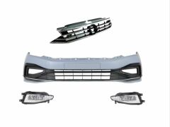 Vw passat b8 b8.5 görünüm rline ön tampon ve panjur seti 2016 / 2020