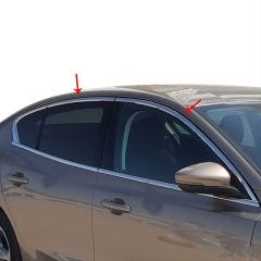 Ford focus üst cam çıtası krom 2019+