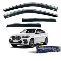 Bmw x6 g06 cam rüzgarlığı kromlu niken 2020+